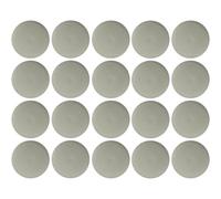 cyclingcolors 20x Capuchón para Tornillo Torx embellecedores Tornillos Tapones tapón plastico, Gris 7035 (Šedá 7035)