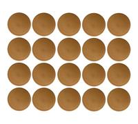 cyclingcolors 20x Capuchón para Tornillo Torx embellecedores Tornillos Tapones tapón plastico, Haya (buk)