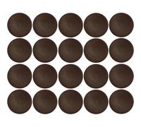 cyclingcolors 20x Capuchón para Tornillo Torx embellecedores Tornillos Tapones tapón plastico, Marrón (Hnědá)