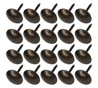 cyclingcolors 20x clavos tachuelas para tapicería 9mm marrón decoración sofá sillón cama silla renovación, acabado bronce