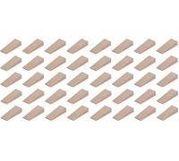cyclingcolors 20x cuñas madera pequeñas puertas niveladoras suelo muebles bloque, 55mm x 20mm x 6mm (Paquete de 2)