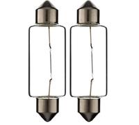 cyclingcolors 24V 15W SV8.5 11x44mm bombilla bombillas lámpara coche moto camión (Paquete de 2)