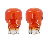 cyclingcolors 2x 12V 10W T13 W2.1x9.5D naranja wedge bombillas coche moto ciclomotore scooter