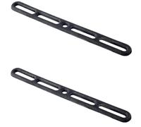 cyclingcolors 2x bandas elasticos pulpos cuerda tensores negro coche moto tractor transporte correa caucho gomas, 286mm