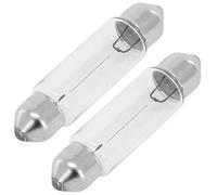 cyclingcolors 2x Bombilla 12V 5W 11 x 30 mm SV8.5 festón lámpara coche faro plafon retrovisore salpicadero techo
