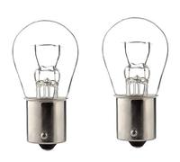 cyclingcolors 2x bombillas BA15S 25W 24V lampara coche moto ciclomotore camión furgoneta tractor