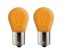 cyclingcolors 2x bombillas BAU15S 24V naranja 21W lampara coche moto ciclomotore camión furgoneta tractor