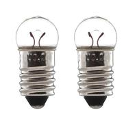 cyclingcolors 2x bombillas E10 24V 2.4W lampara coche moto ciclomotore camión furgoneta tractor