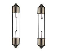 cyclingcolors 2x bombillas SV7 8X36 5W 12V lampara coche moto ciclomotore camión furgoneta tractor