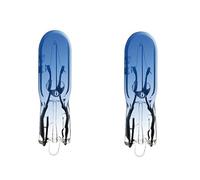 cyclingcolors 2x bombillas T5 1.2W 24V azul lampara coche moto ciclomotore camión furgoneta tractor