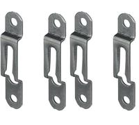 cyclingcolors 2x Conector para muebles herraje de unión, modular, para uniones que aflojen rápidamente montaje soporte para colgar colgador (Paquete de 2)