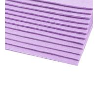 cyclingcolors 2x Fieltro para manualidades costura scrapbooking arte decoración decoupage A4 20x30cm grosor 1,5-2 mm poliéster 300 g/m² - morado lila