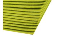 cyclingcolors 2x Fieltro para manualidades costura scrapbooking arte decoración decoupage A4 20x30cm grosor 1,5-2 mm poliéster 300 g/m² - verde manzana