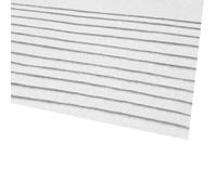 cyclingcolors 2x Fieltro para manualidades costura scrapbooking arte decoración decoupage A4 20x30cm grosor 1,5-2 mm poliéster 300 g/m² - blanco perla