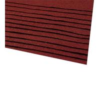 cyclingcolors 2x Fieltro para manualidades costura scrapbooking arte decoración decoupage A4 20x30cm grosor 1,1-1,4 mm poliéster 166 g/m² - burdeos