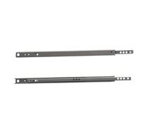 cyclingcolors 2x guías corredera rodamiento bolas extensión extracción parcial para teclado de computadora bandeja portateclados extraible Mesa y riel cajón muebles, longitud 214mm, 10kg