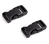 cyclingcolors 2x hebillas de plastico cinturon bolsos, 20mm