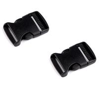 cyclingcolors 2x hebillas de plastico cinturon bolsos, 32mm