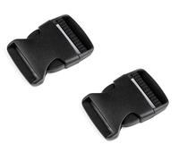 cyclingcolors 2x hebillas de plastico cinturon bolsos, 38mm