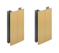 cyclingcolors 2x junction connector rodapié 120mm color dorado cocina unión perfil angular zócalo muebles bordes Conexión esquina