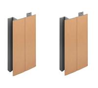 cyclingcolors 2x junction connector rodapié 150mm color cobre cocina unión perfil angular zócalo muebles bordes Conexión esquina