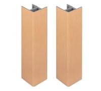 cyclingcolors 2x junction connector rodapié 150mm color cobre cocina unión perfil angular zócalo muebles bordes Conexión esquina