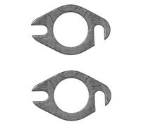 cyclingcolors 2x juntas motore moto ciclomotore Tubo de escape con brida abierta