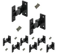 cyclingcolors 2x KEKU AS herraje unión embutir Ferretería armarios muebles clip bisagra puerta conector plástico (Paquete de 4)