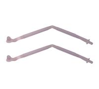 cyclingcolors 2x Limitador de apertura muebles longitud 290mm de plástico para atornillar retenedor, natural