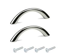 cyclingcolors 2x manija para muebles 96mm metal cromado plata Tiradores Armarios grifo con tornillos