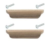 cyclingcolors 2x manijas madera tirador muebles marron cocina cajón armarios 96mm