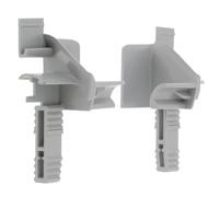 cyclingcolors 2x Persiana enrollable Tulipe modelo Aluréno ZF para lamas de 12 a 15mm PVC gris Embudo Guía guía Protección Universal Accesorio Persiana