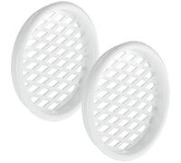 cyclingcolors 2x rejilla de ventilación 55mm plástico redondo salida aire tapa escape para encajar