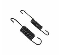 cyclingcolors 2x resorte soporte pata de cabra universel longitud 96mm diametro 18mm compatible con motocicleta scooter ciclomotor