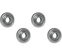 cyclingcolors 2x Rodamiento de persiana enrollable con cojinete de bolas para ventana de casa, 28x10 mm con hombro (Paquete de 2)