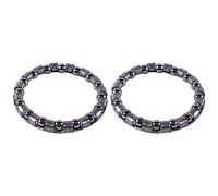 Cyclingcolors 2X Rodamiento jaula de bolas dirección 1" Headset 16 bolas 3,97 mm bicicleta MTB ciudad vintage BMX