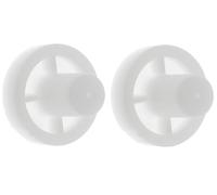 cyclingcolors 2x Rodamientos para persianas enrollables con rodamientos de bolas para ventanas de 28 x 12 mm con pasador