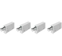 cyclingcolors 2x Soportes para Armario estantes Fijación Colgador colgar cocina Colgante portaestantes muebles capacidad de carga 150 kg/par (Paquete de 2)