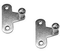 cyclingcolors 2x Soportes perno de bola para Hidráulico Amortiguador Piston de Gas Resorte Puertas Armario Muebles de Cocina rotula Prisionero
