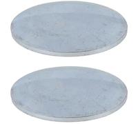 cyclingcolors 2x Tapones de expansión motor pastillas anti gel antiheladas dilatación tableta anticongelante de lijado coche moto tractor, 44,45mm