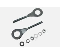 cyclingcolors 2x Tensor de cadena universal para motocicleta, scooter y ciclomotor, 15 mm