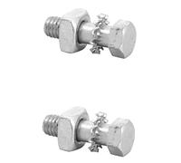 cyclingcolors 2x tornillo piñón de cadena engranajes M6x20 cabeza hexagonal motocicleta scooter ciclomotor compatible con peugeot 103 mbk 51