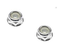 cyclingcolors 2x Tuerca cuchilla desbrozadora recortadora M10 x 1,25-12,4 mm/LH - zingué