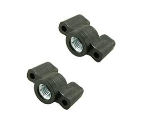 cyclingcolors 2x tuercas de mariposa mano M4 M5 M6 cabeza plástico (M5)