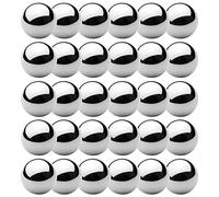 cyclingcolors 30x Bolas de Precisión de Acero AISI 52100 Rodamiento Cojinete Bicicleta Patineta Dirección Buje (3/16" (4.76mm))