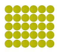 cyclingcolors 30x Pegatinas tapa tornillos 20 mm capuchón cubierta embellecedores tapones tapón tapas plastico, Verde claro