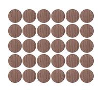 cyclingcolors 30x Pegatinas tapa tornillos 20 mm capuchón cubierta embellecedores tapones tapón tapas plastico, Olmo oscuro