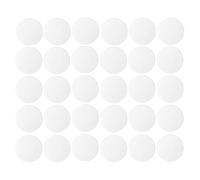 cyclingcolors 30x Pegatinas tapa tornillos 20 mm capuchón cubierta embellecedores tapones tapón tapas plastico, Blanco