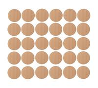 cyclingcolors 30x Pegatinas tapa tornillos 20 mm capuchón cubierta embellecedores tapones tapón tapas plastico, Pino claro