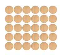 cyclingcolors 30x Pegatinas tapa tornillos 20 mm capuchón cubierta embellecedores tapones tapón tapas plastico, Abedul